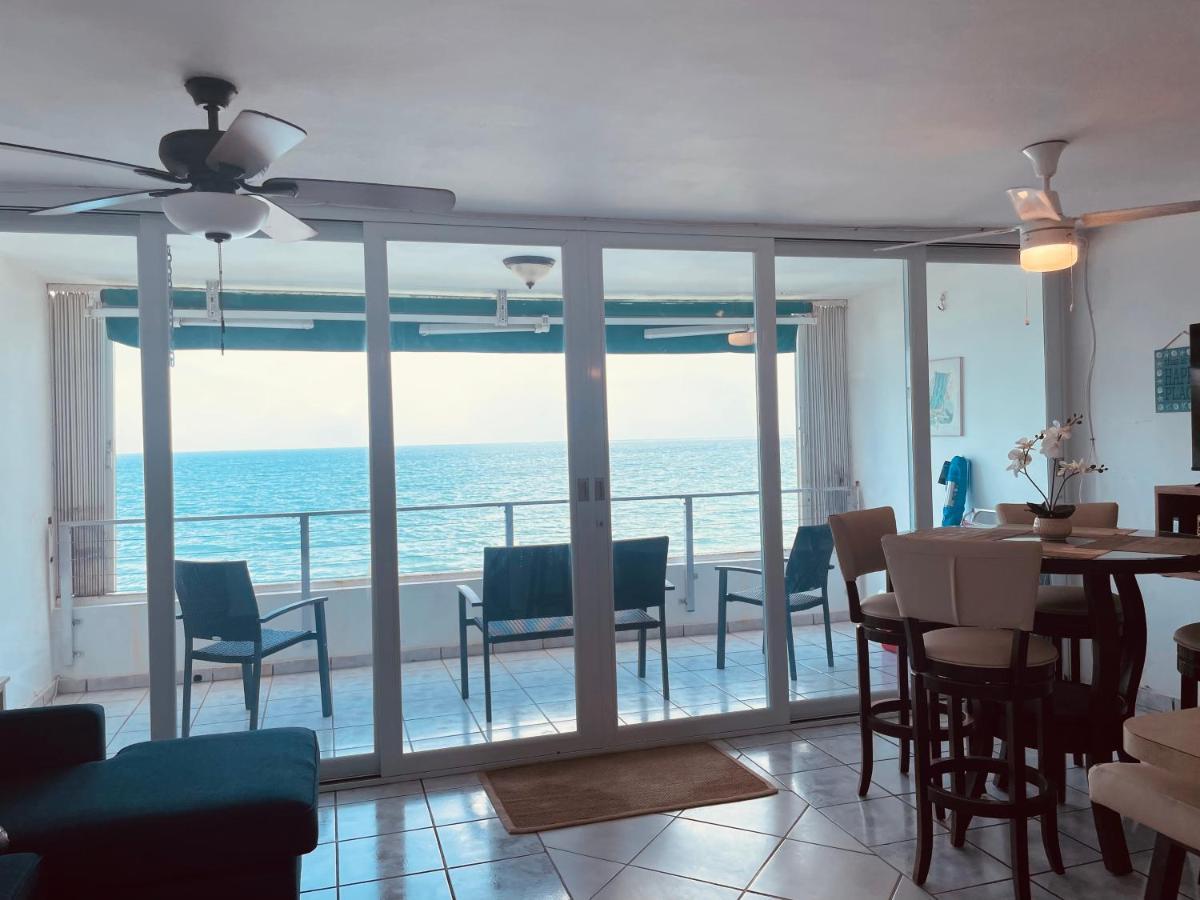 Oceanfront Condo In Luquillo Esterno foto
