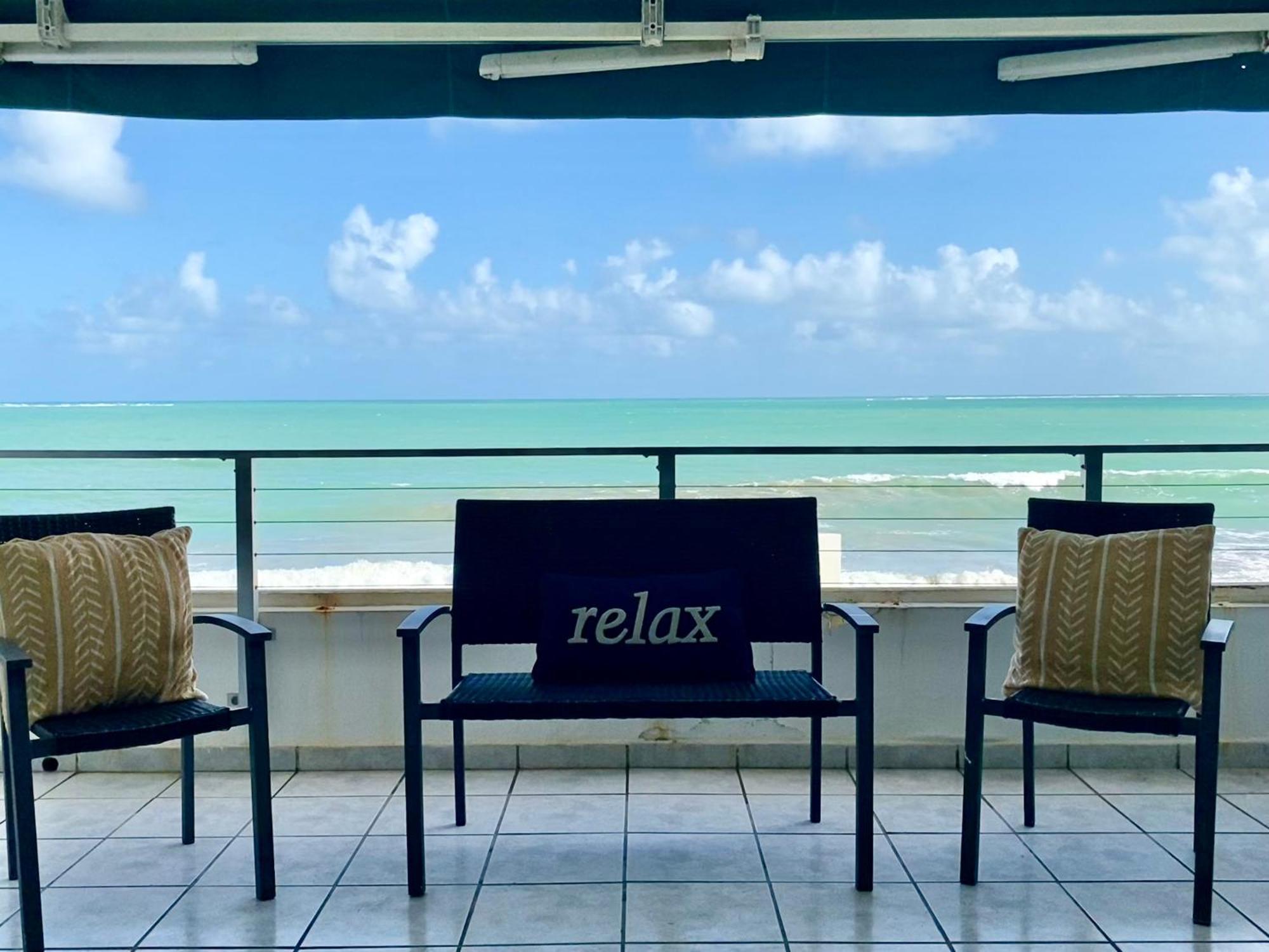Oceanfront Condo In Luquillo Esterno foto